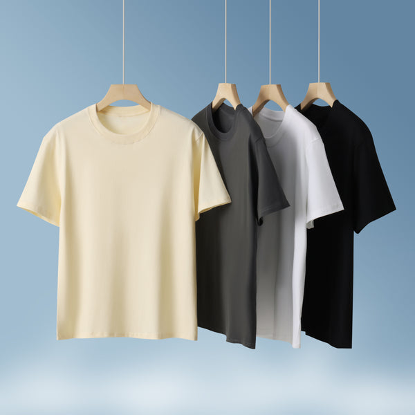 Playera Negra 60% algodón / 40% poliéster / 180g - Ideal para Personalizar o Uso Diario -  Urban Fit