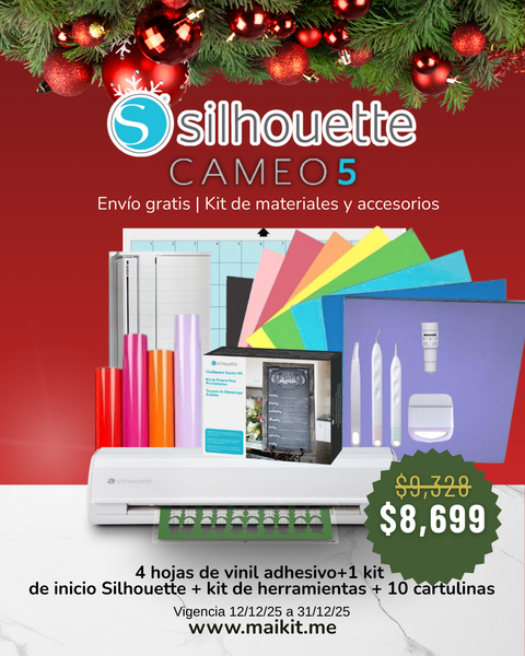 Cameo 5 + Kit de inicio + Materiales + Herramientas +Clase