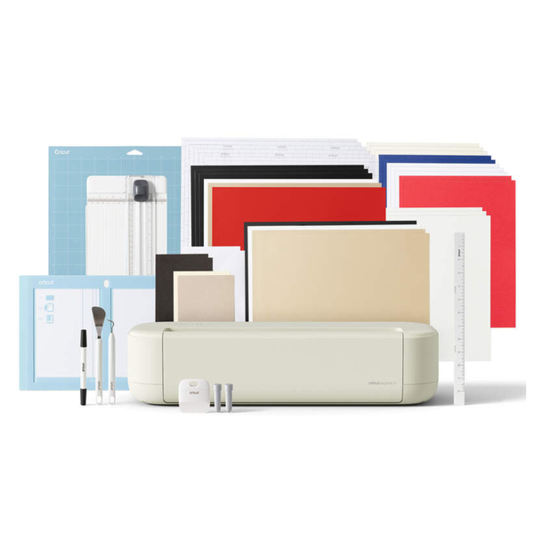 Kit Plotter de Corte Cricut Explore 5 Essential Perla