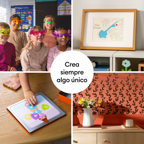 Kit Plotter de Corte Cricut Explore 5 Deluxe Perla