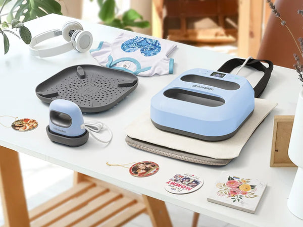 Portable Heat Press Eco 22.86 cm x 22.86 cm - Craft Express