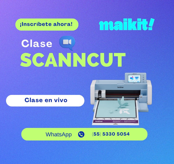 Clase Online Para Principiantes ScanNCut DX