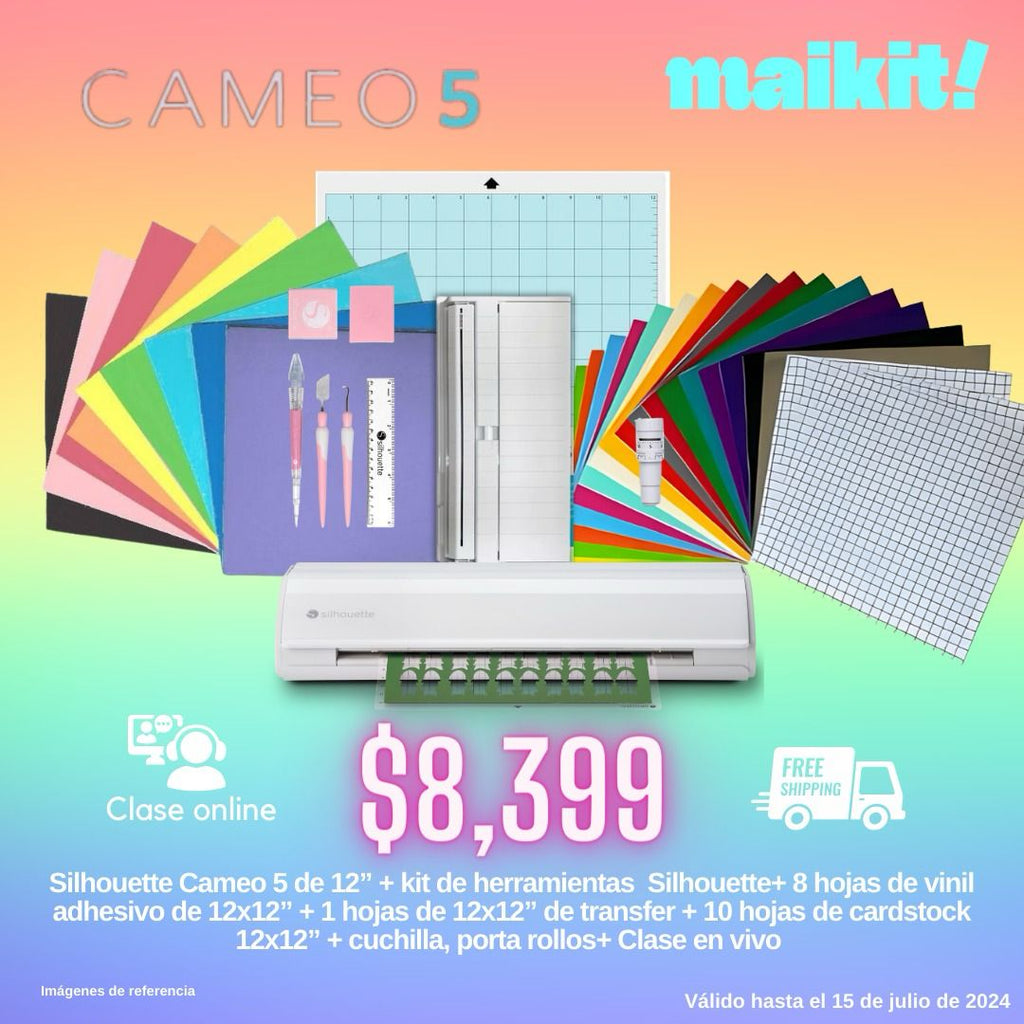 Cameo 5 + Viniles + Kit de herramientas + Clase