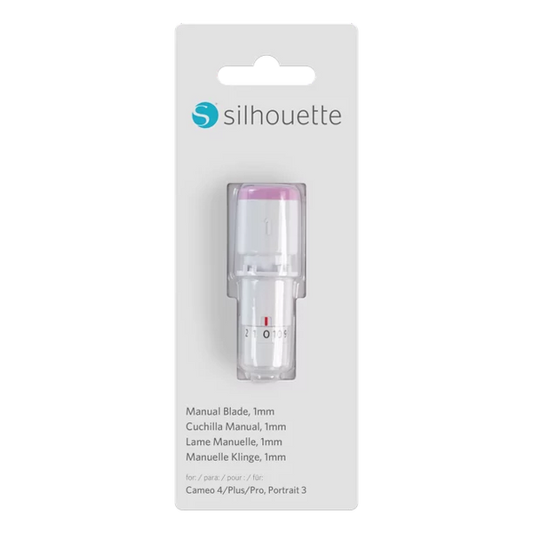 Cuchilla Manual Premium Silhouette 1MM (Cameo 4, 5 y Portrait 3, 4)