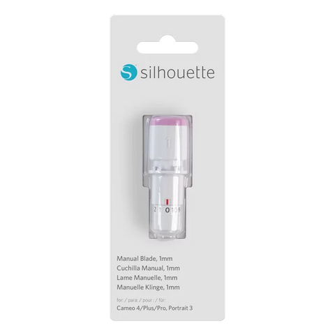Cuchilla Manual Premium Silhouette 1MM (Cameo 4, 5 y Portrait 3, 4)