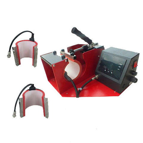 Prensa de Tazas Básica con 2 Resistencias (11 oz y 8 oz) – Ideal para Sublimación y Emprendedores