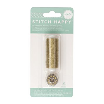 Stitch Happy Metalic Thread Silver