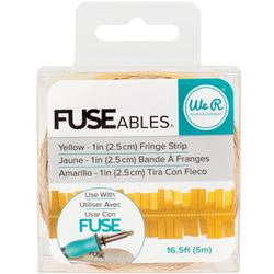 Tira de Flecos Fuseable Amarillo