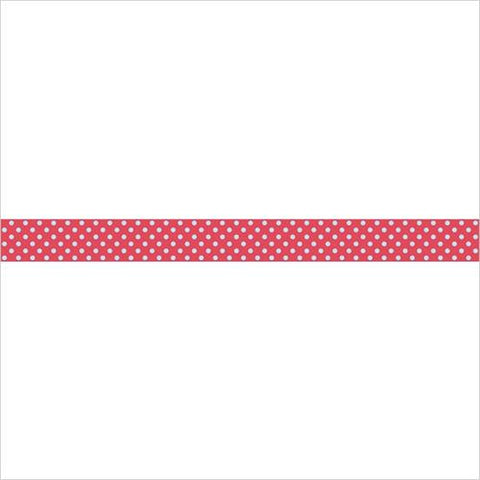 Maste Washi Tape - Rojo Lunas