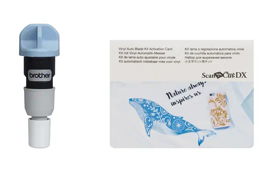 Kit de cuchilla automática para vinilo + Sujetador de navaja + Tarjeta de activación