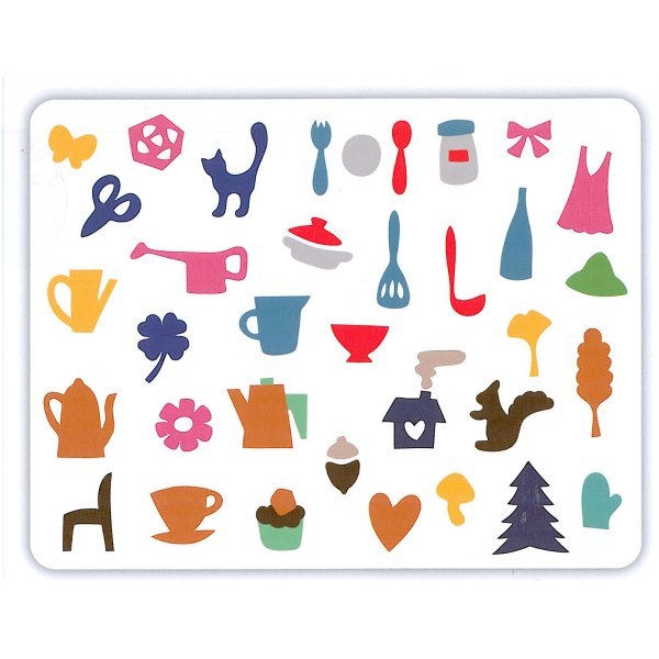 No. 2 Kit de diseños para corte tela o Apliques USB ScanNCut Brother