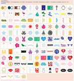 Paquete Premium 1 Patrones ScanNCut CACVPPAC1