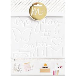 Platillas de trazado  Minc Heidi Swapp