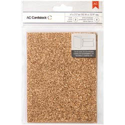 Set de Tarjetas y Sobres Glitter American Crafts