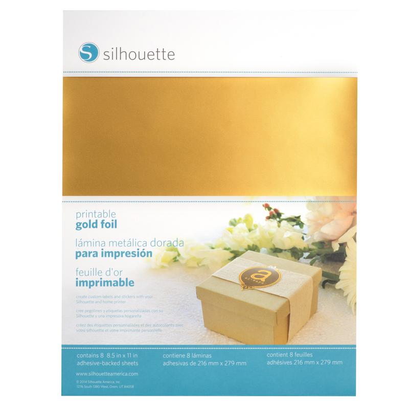 Papel adhesivo para impresión Foil Dorado