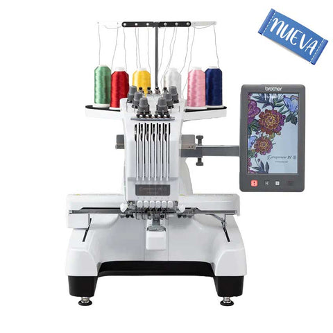 Bordadora semi-industrial 6 agujas PR680W + Capacitación+ Envío gratis