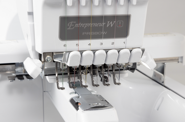 Bordadora semi-industrial 6 agujas PR680W + Capacitación+ Envío gratis