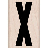 Sello de Goma - Sans Serif X