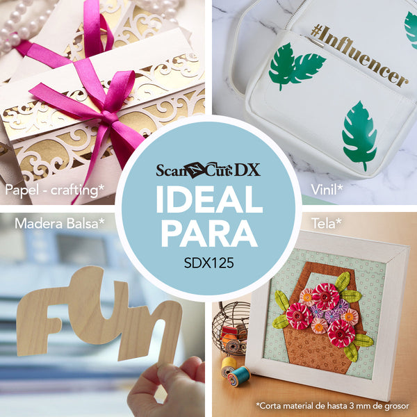 ScanNCut SDX125 + Curso + Envío Gratis