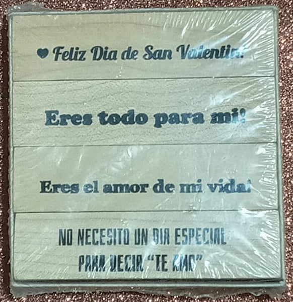 Sellos de Goma - San Valentin Frases