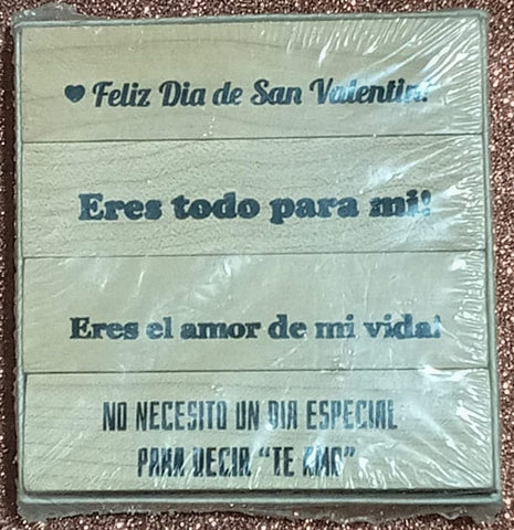 Sellos de Goma - San Valentin Frases