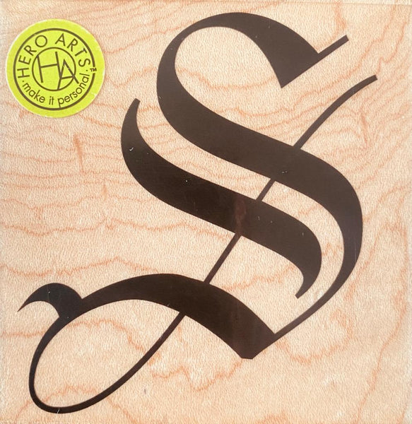 Sellos de Goma - Old English S