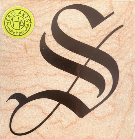 Sellos de Goma - Old English S