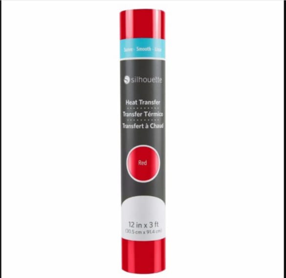 Vinil de adherencia térmica - Rojo