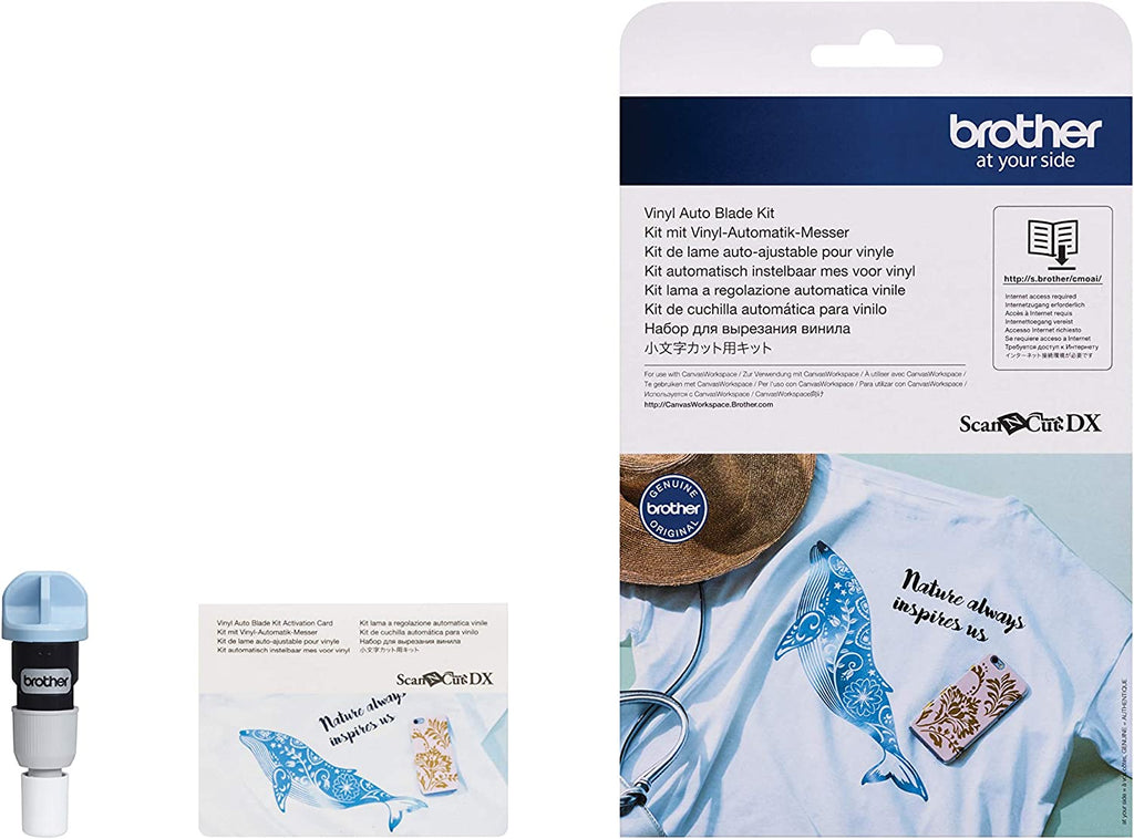 Kit de cuchilla automática para vinilo + Sujetador de navaja + Tarjeta de activación