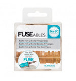 Tira de flecos Fuseable Kraft