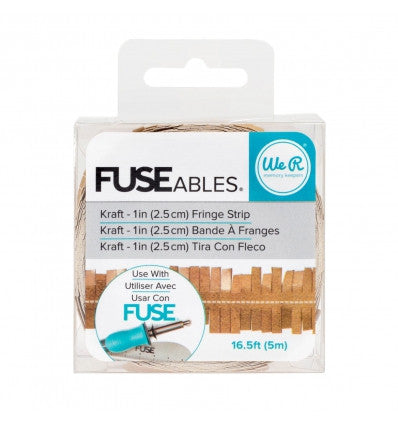 Tira de flecos Fuseable Kraft