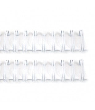 Aros para encuadernación blanco 0.75"