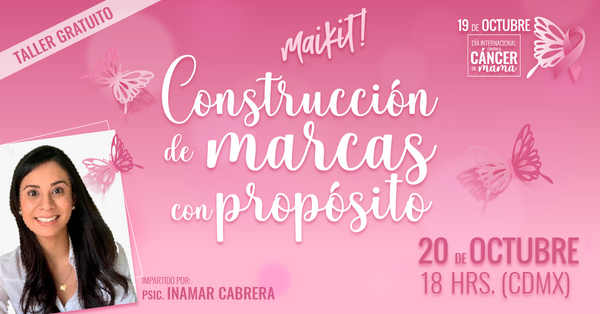 🦋”Construcción de marcas con propósito” 🎀 con Inamar Cabrera
