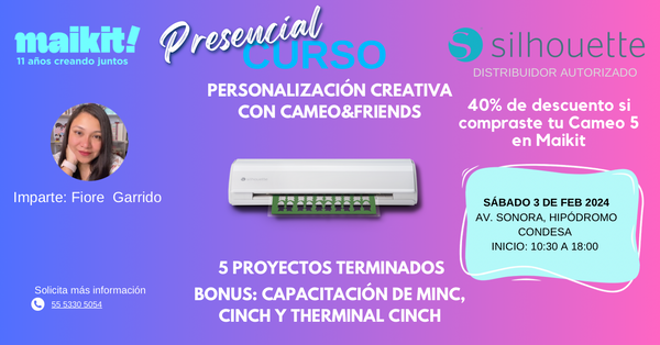 🌟Curso: Personalización Creativa Con Cameo&Friends