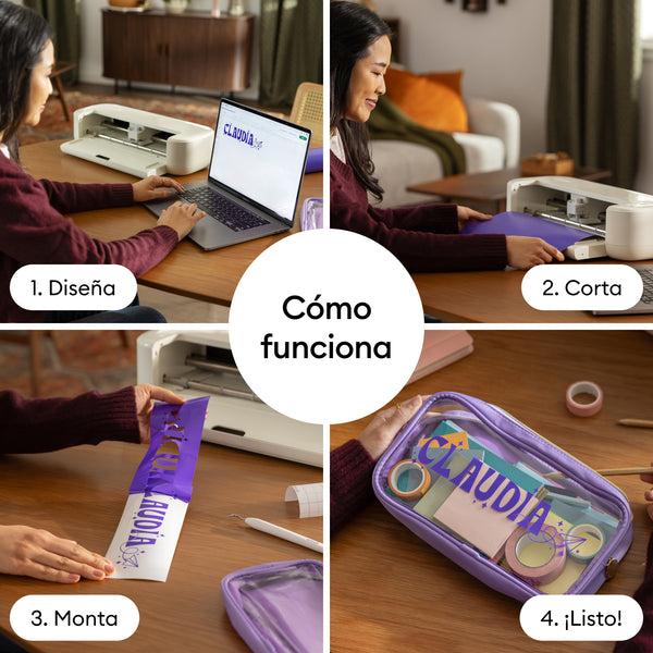 Kit Plotter de Corte Cricut Explore 5 Starter Perla