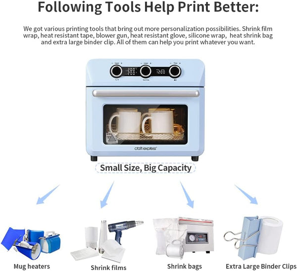 Horno de sublimación Craft Express Elite 25L