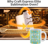 Horno de sublimación Craft Express Elite (25L)