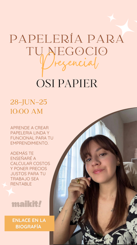 Papelería para tu negocio Por OsiPaper