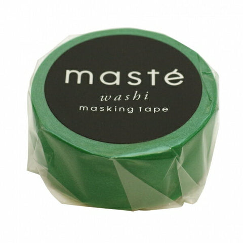 Maste Washi Tape - Green / Solid