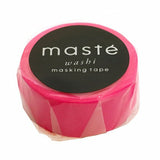 Maste Washi Tape - Neon Pink / Solid