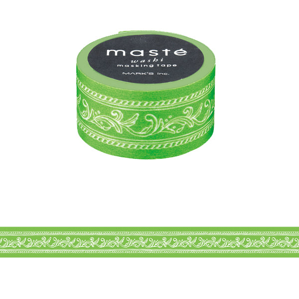 Maste Washi Tape - Frame/Green