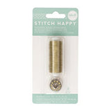 Stitch Happy Metalic Thread Gold