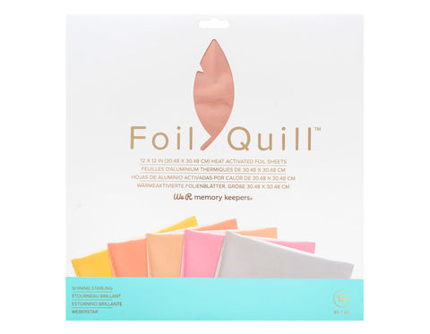 Pack de Foil para Foil Quill 12" x 12" SHINING STARLING
