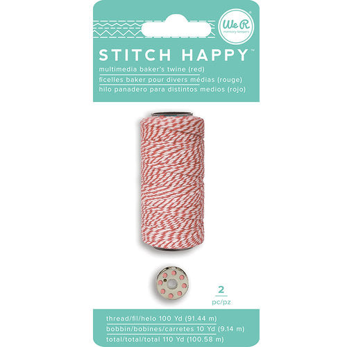 Stitch Happy Thread Bakers Twine Red