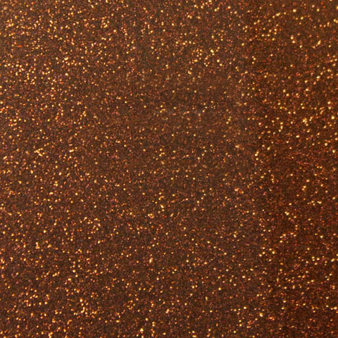 Vinil Textil Glitter Bronce 12"