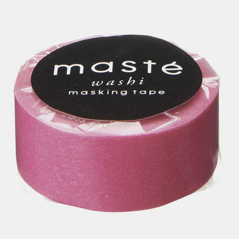Maste Washi Tape - Pink / Solid