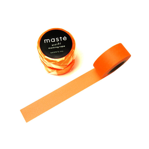 Maste Washi Tape - Naranja Neon