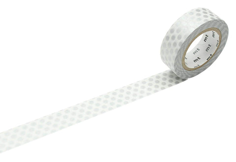 MT Washi Tape - Dot Silver