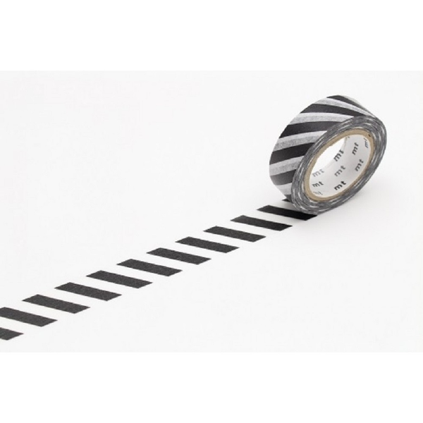 MT Washi Tape Stripe Black 2