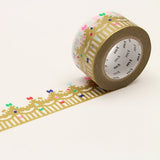 Washi tape Crown Gold